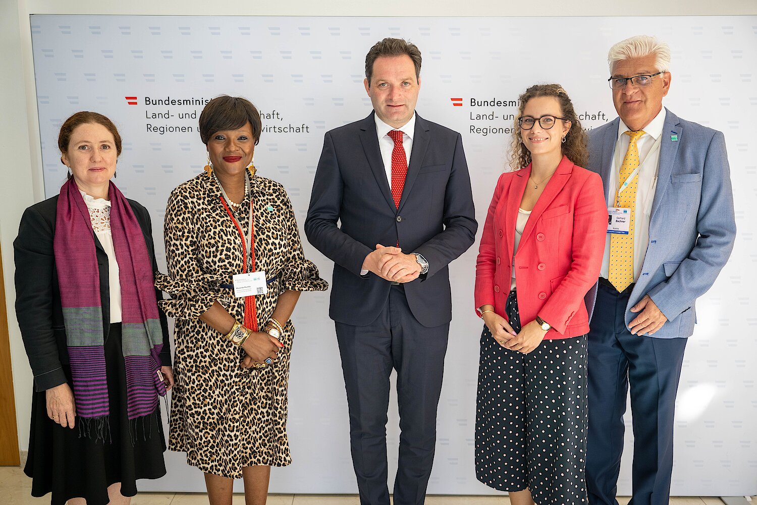 Zur Feier der 40 Jahre Ramsar Konvention in Österreich lud Herr Bundesminister Norbert Totschnig im Marmorsaal im Regierungsgebäude ein.